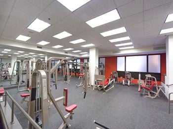 The carling apartments fitness center